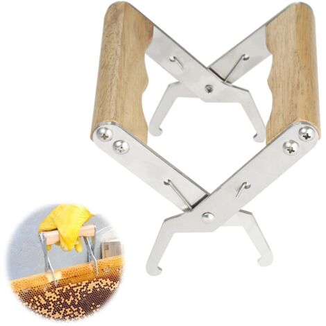 Pince Cadre Ruche Abeille - 1 pièce, Pince Cadre Ruche Abeille 13x9.5x5cm - Accessoire Apiculture