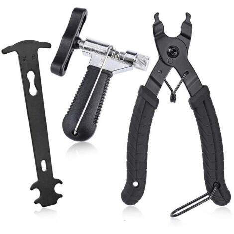 Pince ChaîNe VTT DéRive ChaîNe De VéLo Pince Demonte Chaine Velo Outil Universel RéParation ChaîNe VéLo pour VéLos De Course, VTT, VéLos De Ville, VéLos De Sport, VéLos Cruiser, VéLos BMX