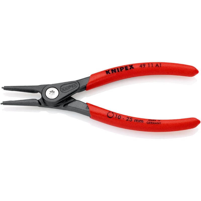 Knipex - Pince de précision Circlips Ext - 49 11 - 140 mm - 10 - 25 mm