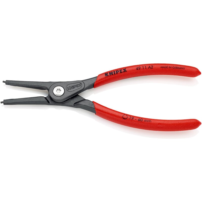 Knipex - Pince de précision Circlips Ext - 49 11 - 180 mm - 19 - 60 mm