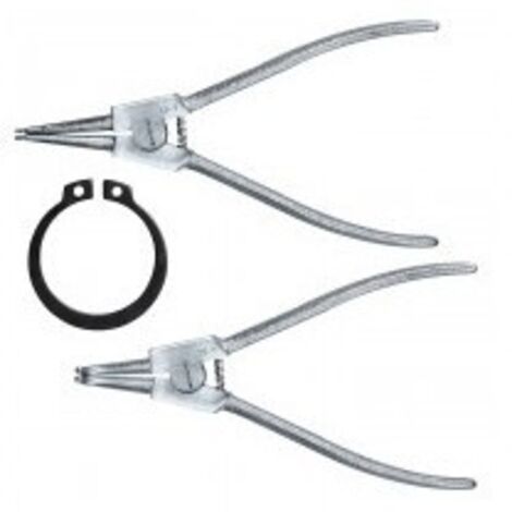 Pince Circlips Extérieure Coudée 140 Mm - Outifrance
