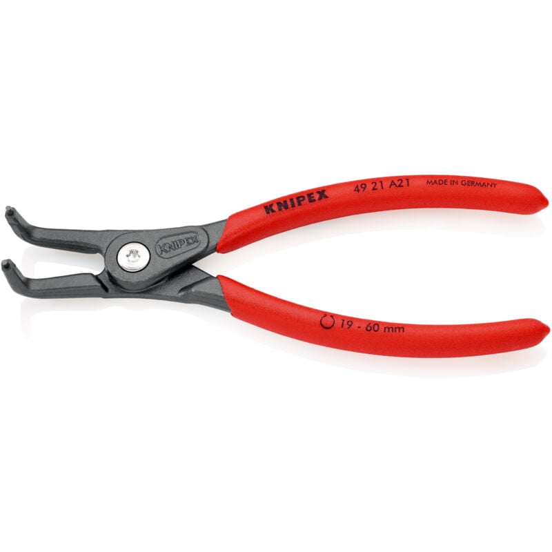 Knipex - Pince de précision Circlips Ext - 49 21 - 165 mm - 19 - 60 mm