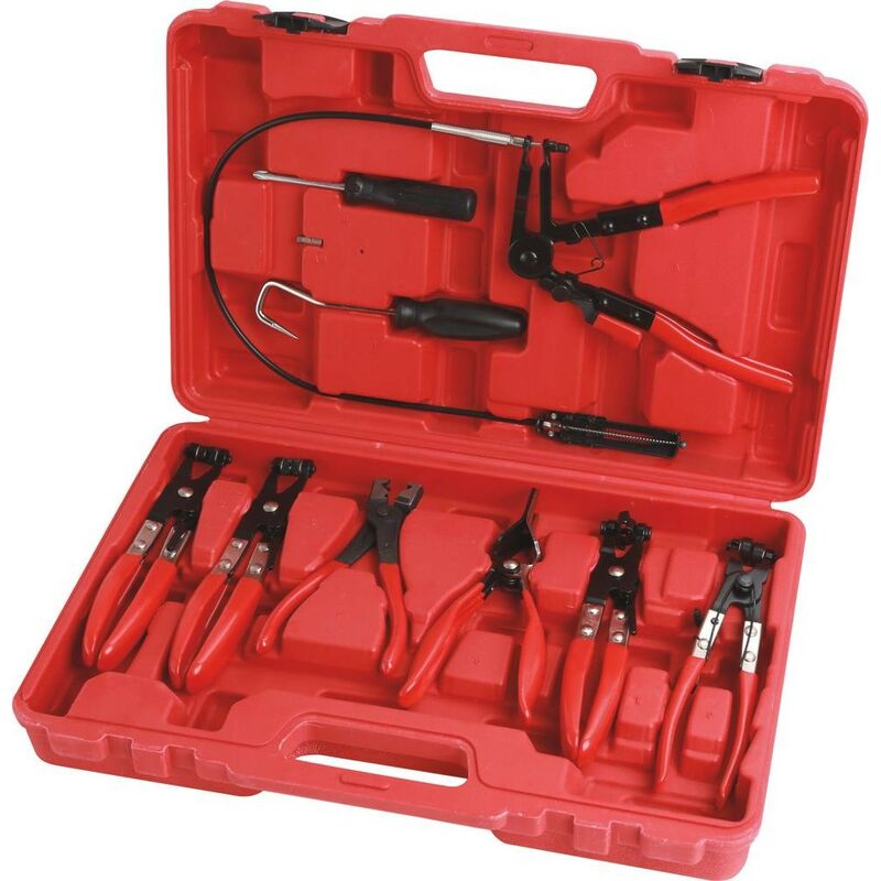 Drakkar Equipement - Pince à collier de serrage - coffret de 9 pièces drakkar tols 17973