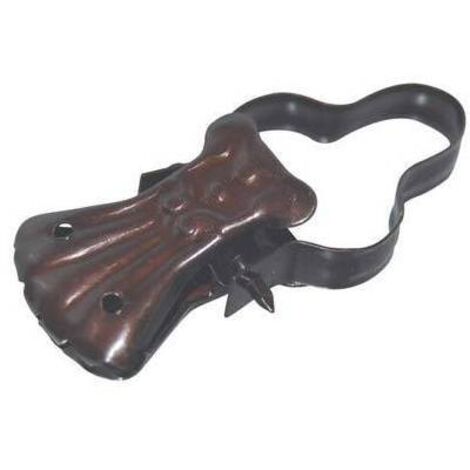 PINCE COULISSANTE MARRON POUR RIDEAU A.562 CF100 PZ