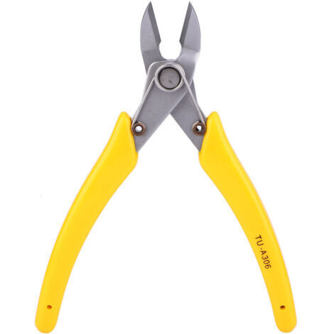 Pince coupante de câble, coupe-fil dur facile à saisir pour les pieds de composants de garniture et les fils de cuivre