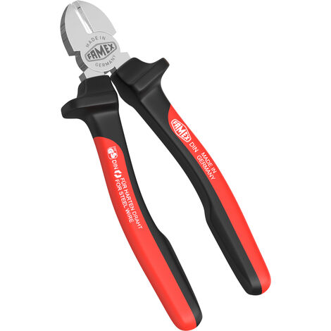 Pince coupante diagonale 160mm - fabriqué en allemagne - FAMEX 3830-160