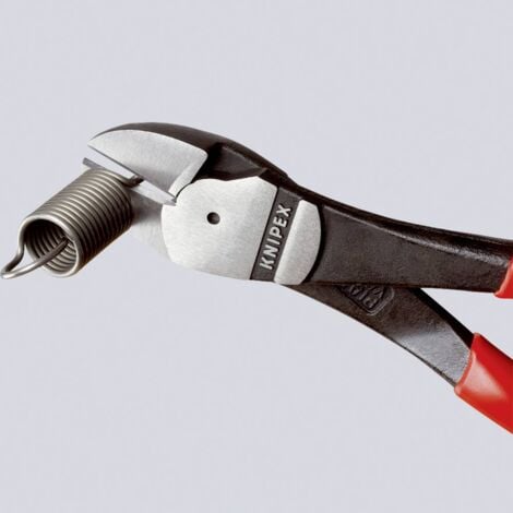 Knipex Ciseaux d'électricien coudés avec gaines bi-matière, renforcées de  fibres de verre 160 mm 95 05 20 SB : : Bricolage