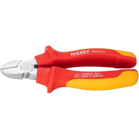 Pince coupante diagonale ∙ avec isolation de protection 1803VDE-22 ∙ Longueur : 160 mm