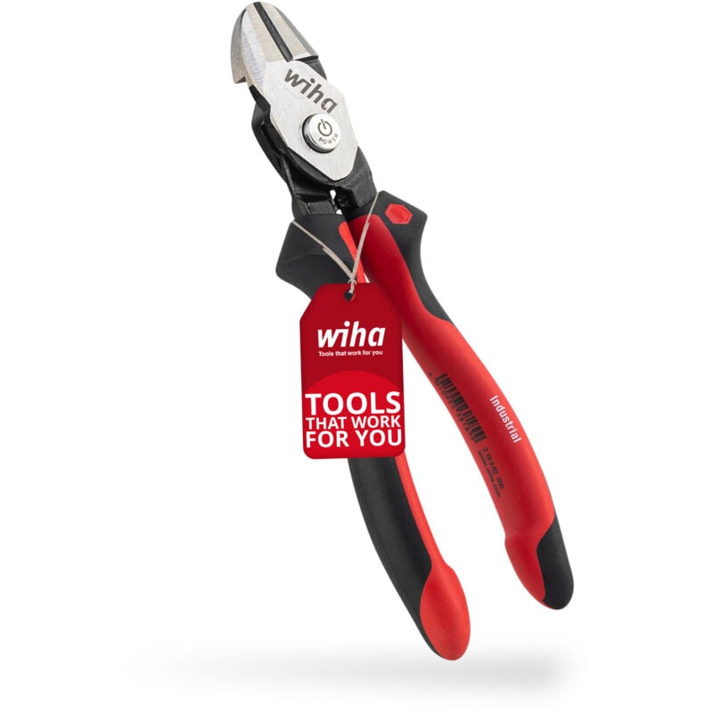Wiha - Pince coupante diagonale à hautes performances BiCut® Industrial avec DynamicJoint® réversible 200 mm, 8' (38189)
