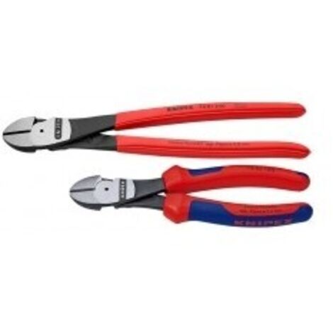 Pince coupante diagonale corde a piano réf  74 01 250longueur 250 mmdiamètre maxi 4,6 mmpoids 391 g