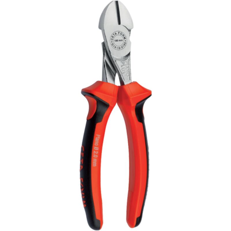 Cetaform - Pince coupante diagonale L.180mm poignée Duotech