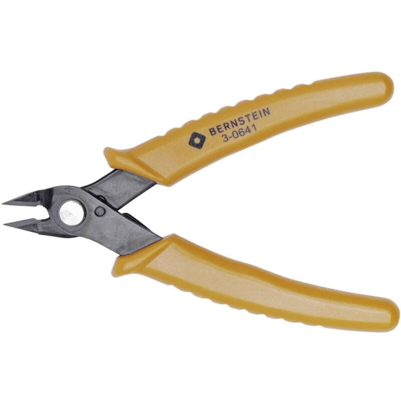 Pince coupante diagonale sans facette Bernstein Tools for Electronics 3-0641 130 mm