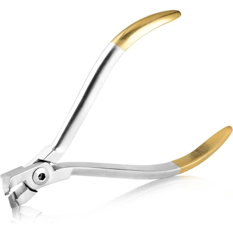 Pince coupante distale pour fil dur et souple - Outil orthodontique pour appareils dentaires en acier inoxydable