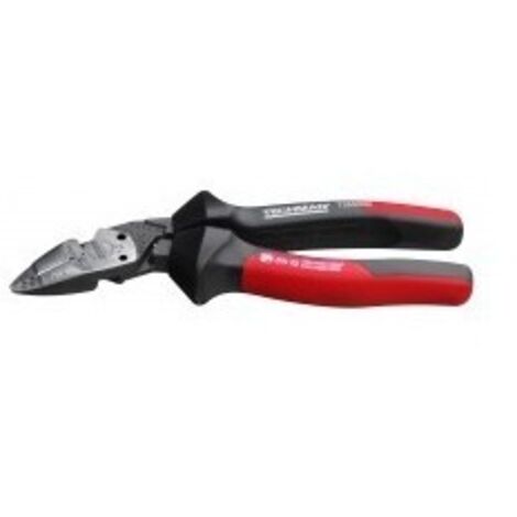Pince coupante ergonomique multifonctions  longueur:180 mmcapacité de coupe:fil dur 2,5 mm / gaine électrique 14 mm