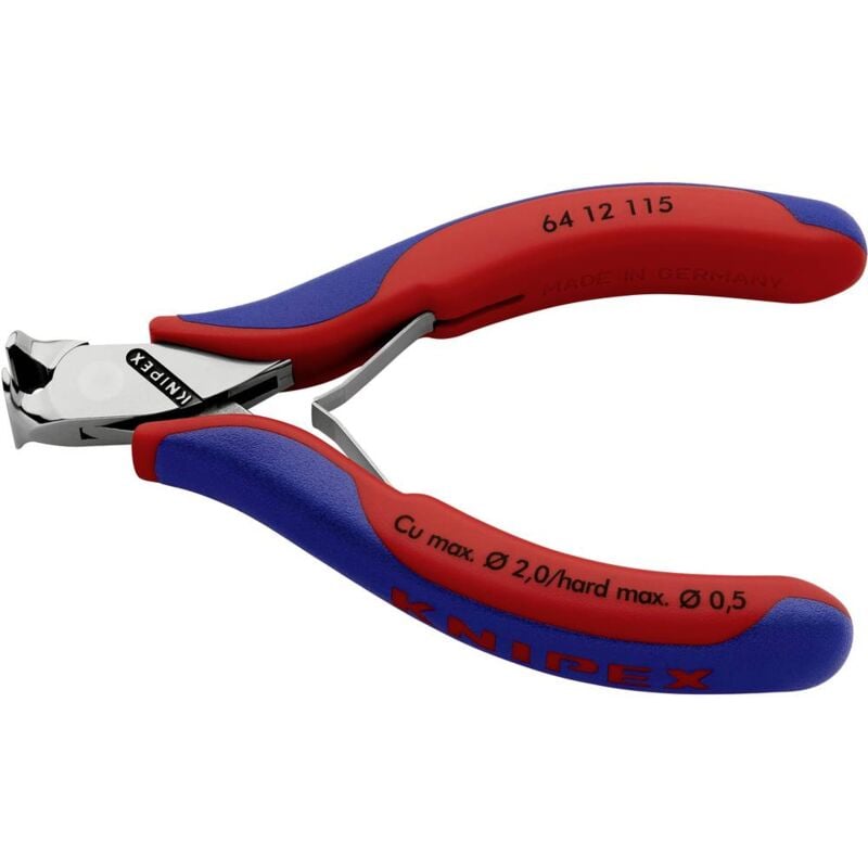 Knipex - Pince coupante frontale avec facette 64 12 115 115 mm 1 pc(s)