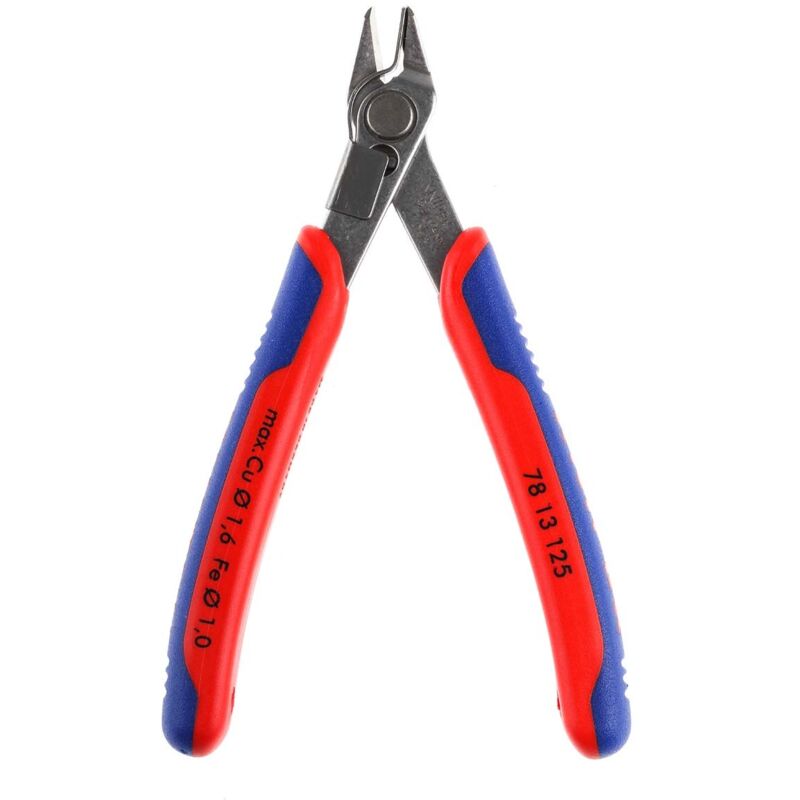 Pince coupante électronique Knipex Super Knips® 125mm - Gainage bi-matière - Serre-Fils - ( Prix pour 1 )