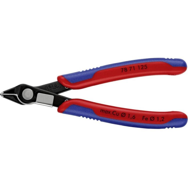 Knipex - Super-Knips 78 71 125 pour l'électronique et la mécanique de précision Pince coupante pour circuits imprimés san