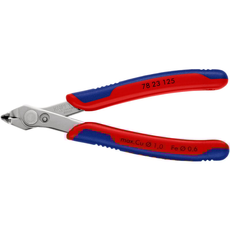 Knipex - Super-Knips 78 23 125 pour l'électronique et la mécanique de précision Pince coupante pour circuits imprimés san