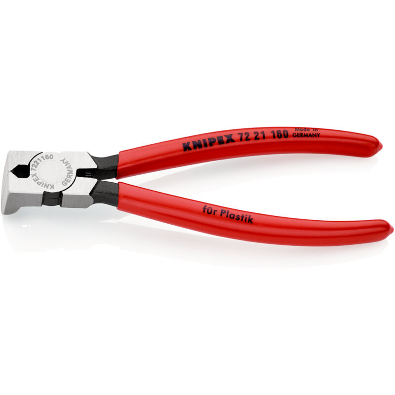 Knipex - Pince coupante latérale pour plastique sans facette 72 21 160 228 mm 1 pc(s)