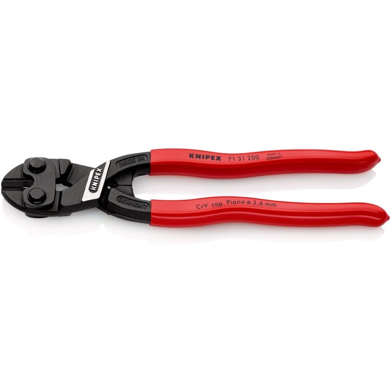 KNIPEX Coupe-boulons CoBolt - Avec évidement - 71 31 - 200 mm