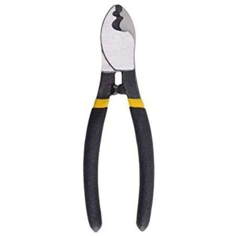 Pince Coupe Cable Pince Coupante 165mm Câble Mâchoires de Serrage pour Fils Aluminium Cuivre Câble