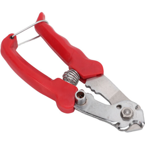 Pince coupe-câble vélo pour freins et dérailleurs, outil de coupe câble de transmission et freinage, équipement réparation vélo.