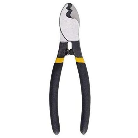 Pince Coupe Cable,Pince Coupante 150mm Câble Mâchoires de Serrage pour Fils Aluminium Cuivre Câble