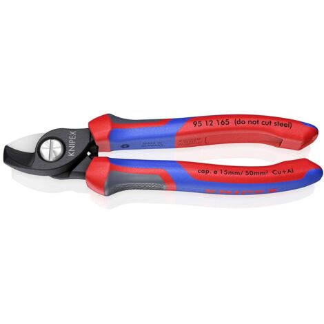 Knipex 95 16 200 Câble Ciseaux Avec Double Coupe chromé VDE 200 mm