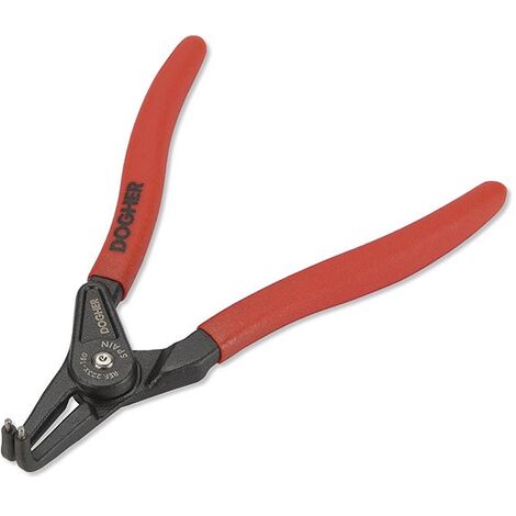 Pince courbée pour l’extérieur, Seeger Pro (180 mm)  DOGHER 221X-180