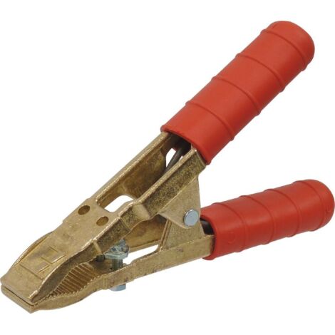 Pince cuivre rouge 350a mors plat - 04357