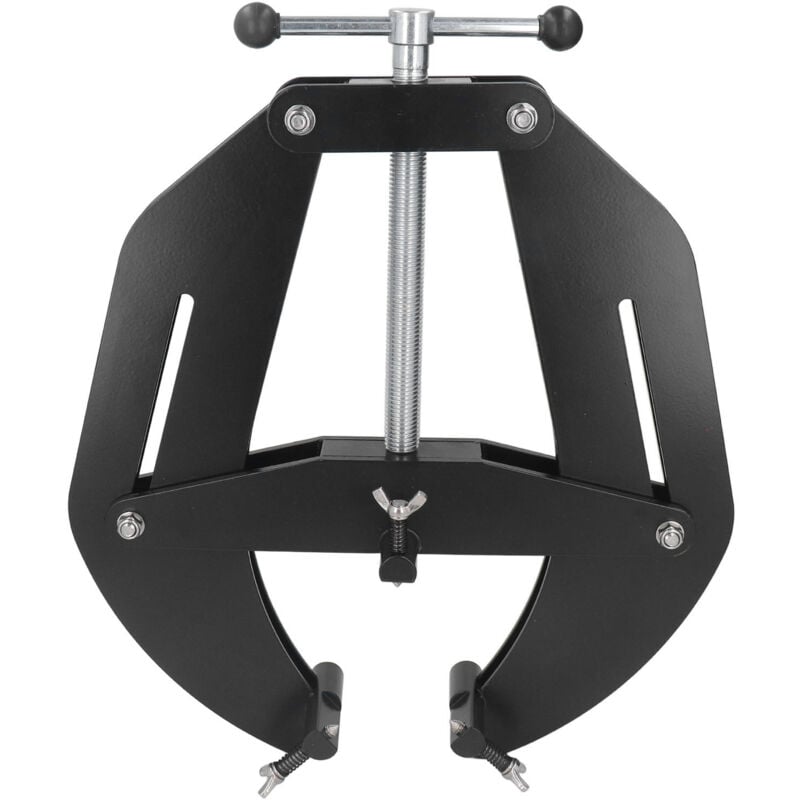 Eosnow - Pince d'alignement de tuyaux en acier au carbone noir, outil d'alignement de tuyaux à haute résistance avec vis à action rapide pour le