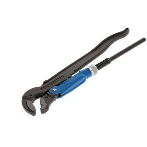 Pince d'angle pour tubes Eck-Schwede-snap® longueur totale 320 mm, largeur de serrage 48 mm, pour tubes de 1 pouce