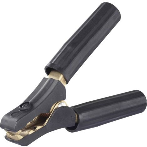 Pince de charge maxi. 1000 A/30 V/DC vis noir 1000 A Contenu : 1 pièce - noir