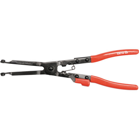 PINCE DE COLLIER D'ÉCHAPPEMENT COURBÉE 300 MM - YT-0652