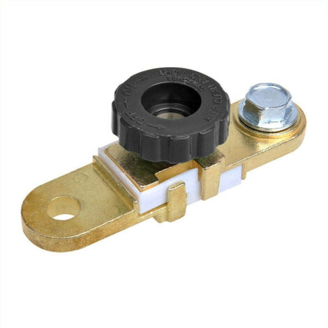 Pince de cosse de batterie - avec sectionneur plat