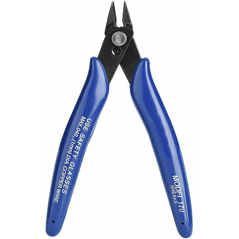 Pince de coupe électrique pour câble électrique avec pince à ressort PLATO170 pour imprimante 3D, pince coupante pour traitement des bijoux