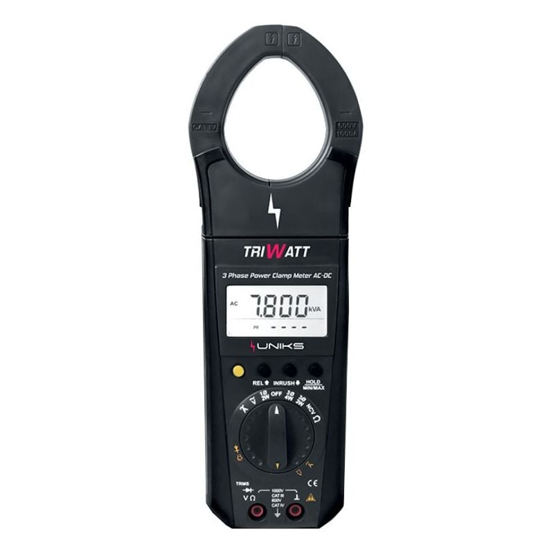 Uniks - Pince de courant Triwatt pour l'analyse du réseau triphasé triwatt
