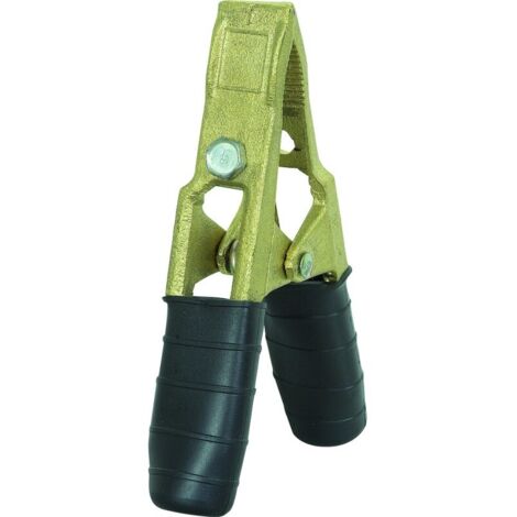 Pince de démarrage noire bronze mors plats 700 Ampères -