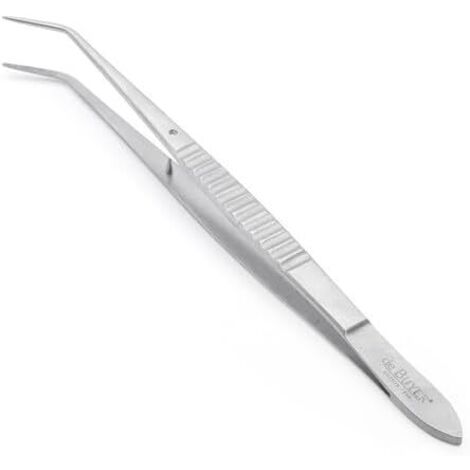 Pince De Dressage - 1 Unité - Inox - Embout Coudé - Cuisine Professionnelle - 16 cm