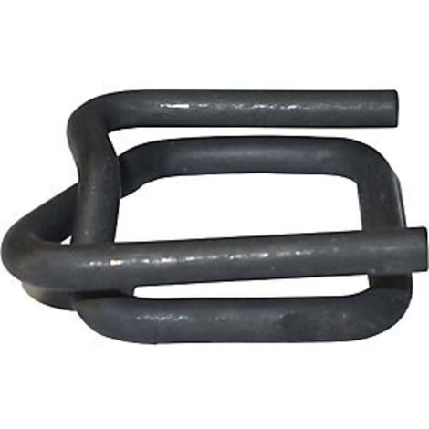 Pince de fermeture B.16mm STA pour rubans de cerclage en polyester phos.1000 pcs./carton.