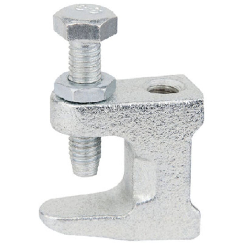 Pince de fixation pour poutre M8 Acier zingué-20 pièces
