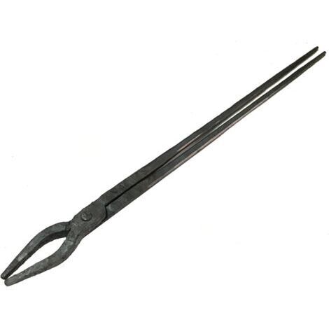 Pince de forge Tenailles de forge Pinces plates Pinces à bouche pointue 42cm Tenaille de forgeron pour l'ingénieur forgeron