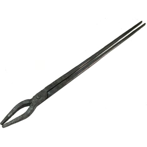 Pince de forge Tenailles de forge Pinces plates Pinces à bouche pointue 42cm Tenaille de forgeron pour l'ingénieur forgeron