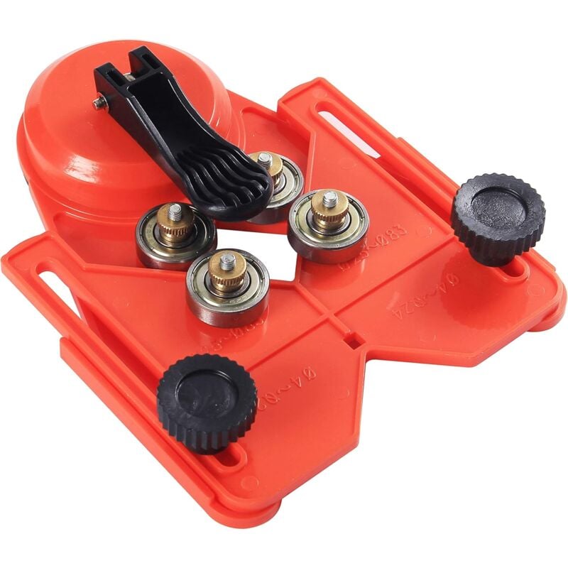 Jusch - Pince de guidage pour scie cloche, base à ventouse avec trous de refroidissement par eau