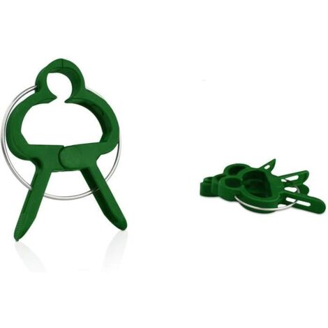 Pince de jardin, petits clips pour tomates, roses, concombres et autres plantes grimpantes, attaches stables, 50 pièces