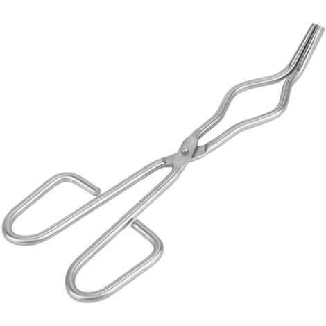 Pince de laboratoire en acier inoxydable pour creuset et bécher, avec rivet aéronautique (200mm)