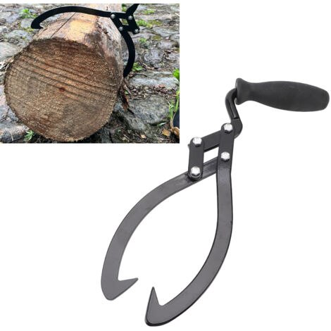 Pince de Levage 10 Pouces pour Matériaux Légers, Outils de Manutention Facile pour Bois, Foin, Clôtures et Fil de Fer - KZQ