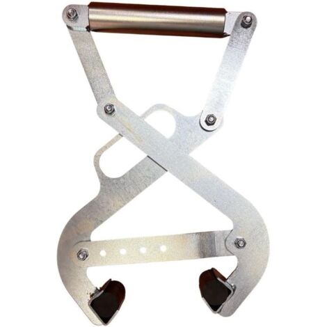 Pince de levage pour pavés réglable 40–140 mm, 70 kg, galvanisée, pour pavés, bordures et plaques béton