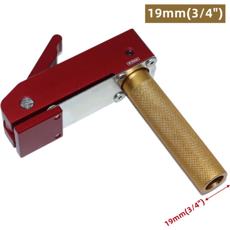 Pince de maintien de Table mft pour le travail du bois en alliage d'aluminium - 19mm,1pc
