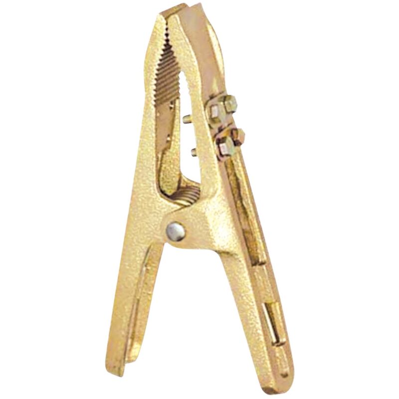 Pince de masse Croco B600.95 - 500A / 95 mm² - Laiton - 1 pièce - gys - 038042